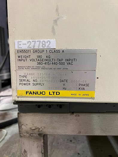 Used FANUC M-410iA ROBOT WITH R30iA CONTROLLER, TESTED AND CLEANED
