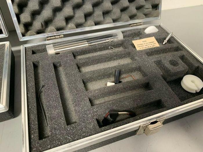 Used Brookfield LVDVII+ Digital Viscometer w/ LV Spindle Set & Small Sample Adapter