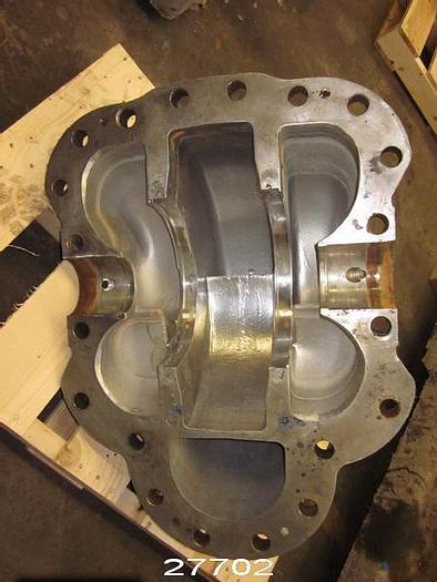 Used Goulds 3410 Goulds 3410, 10X12X12, Stainless Steel Casing,  12.5" Diameter Impeller, 7-Vane Stainless Steel Impeller, Stainless Steel Wear Rings, Mechanical Seals. #27702