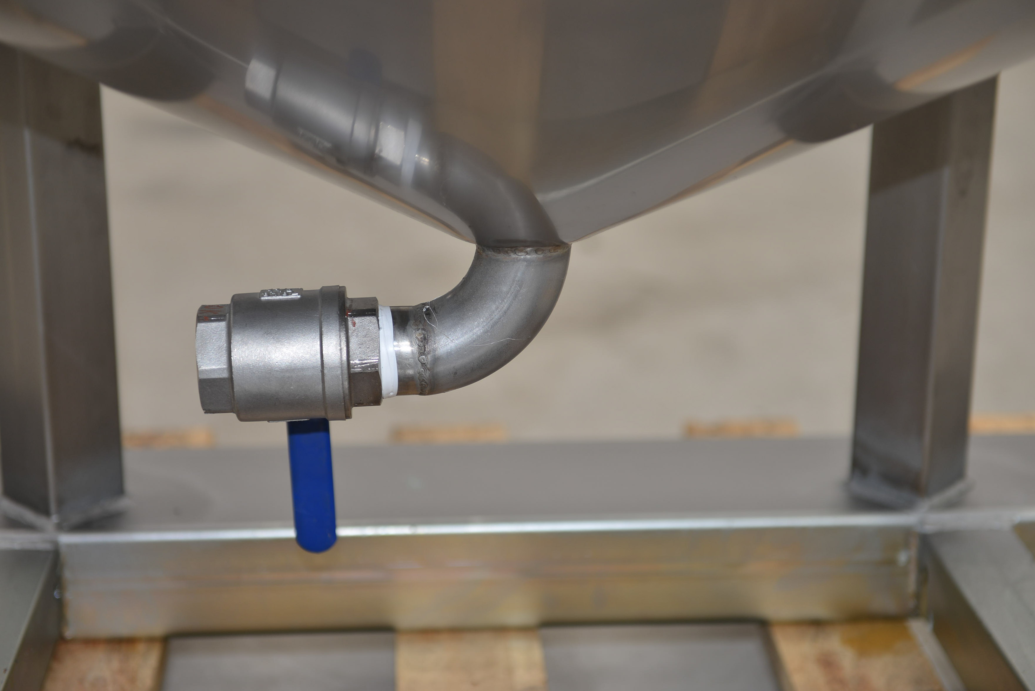 Miscelatore liquidi COPRINOX in acciaio inox da 600 Litri totali