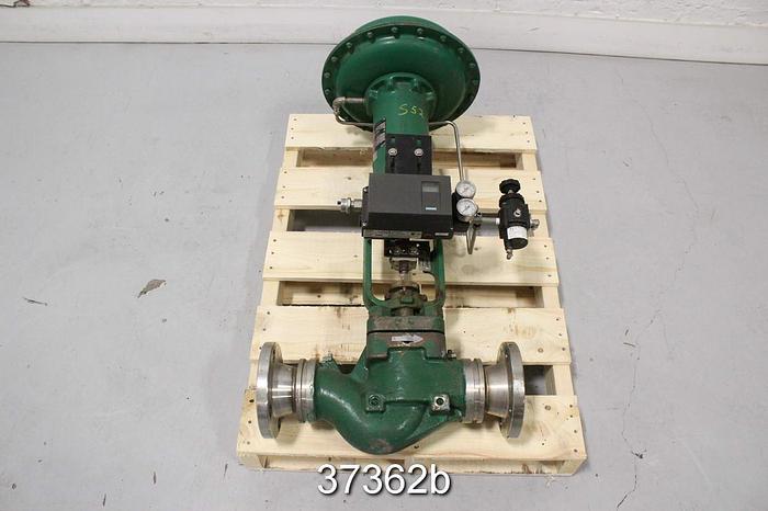 Used Fisher 3" E-Body Sliding Stem Globe Valve, Type CE #37362