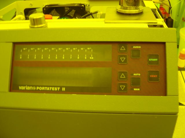 Used Varian  956 Portatest II Vacuum Leak Detector