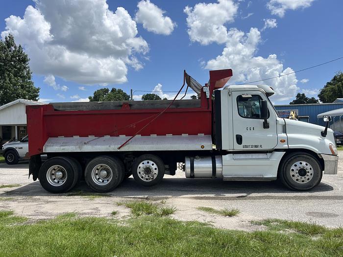 Used 2013 Freightliner Cascadia 125 Tri-Axle Dump Truck