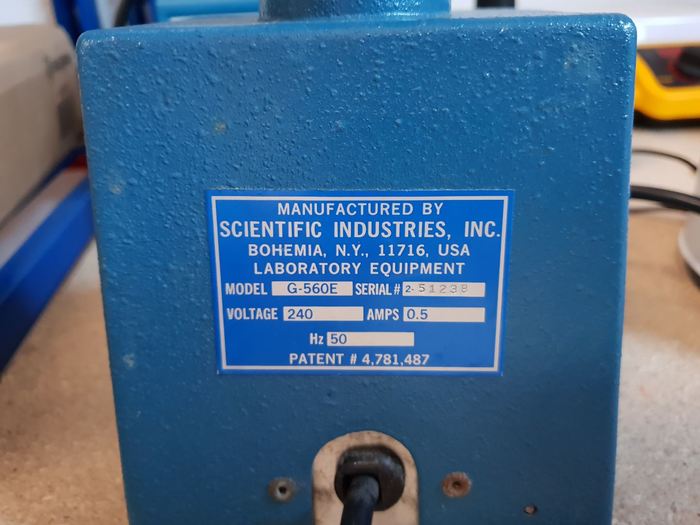 Used Scientific Industries Vortex Genie 2 Vortex Mixer