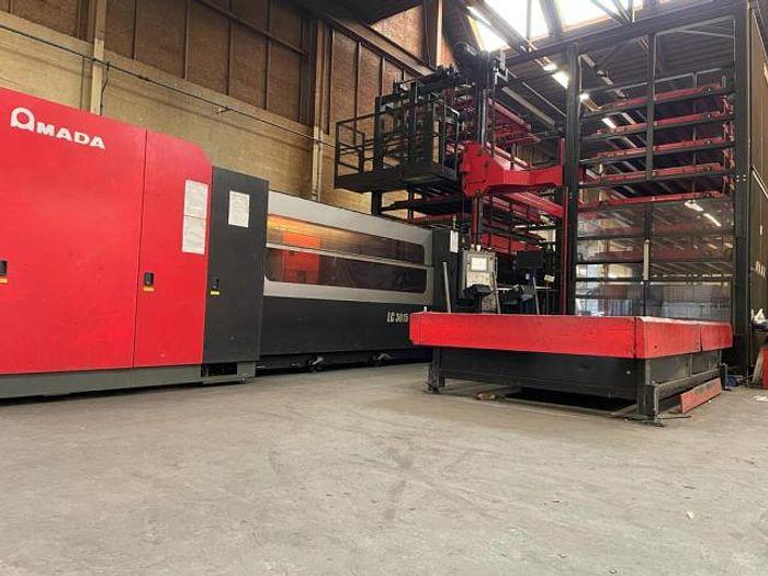 Used 2007 AMADA - LASER LC-3015 WITH AUTOMATIC LOADING AND STORAGE 