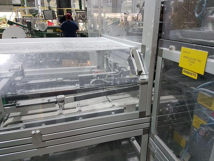 Used TMC ROLL POLY WRAPPER MODEL FTS 300 FOR KITCHEN OR TOILET ROLLS