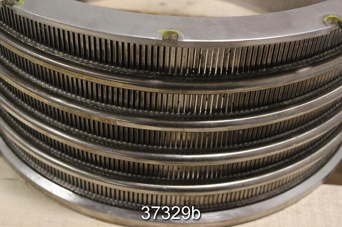 Used Black Clawson Mini 50 Pressure Screen Basket, .010 Slots #37329