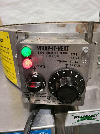 Used Expo Wrap-It-Heat 15" Heater Band Drum Heater TRX-16