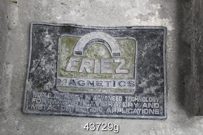 Used Eriez Magnetic Trap, 14x14, 15 Magnetic Tubes #43729