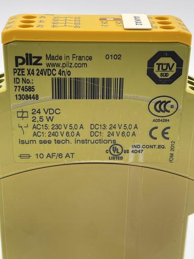 Used Pilz P2E X4 24VDC 4n/0