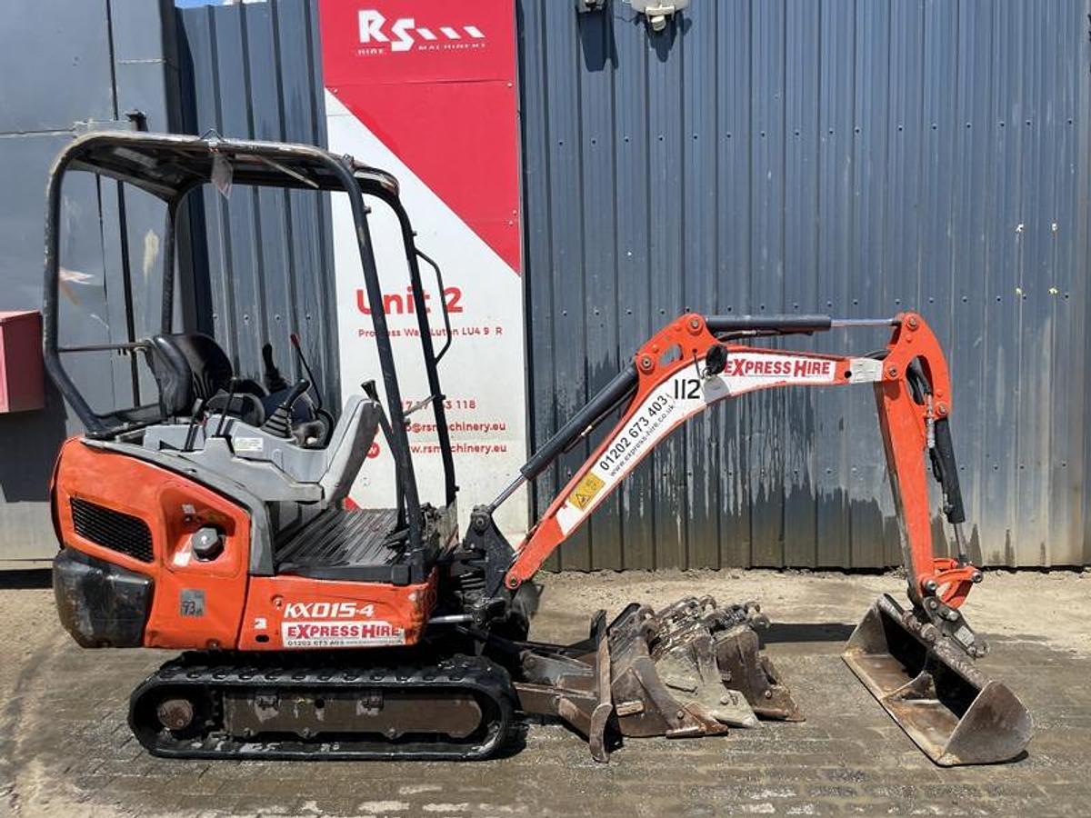 Used Kubota KX015-4 1.5t Mini Excavator