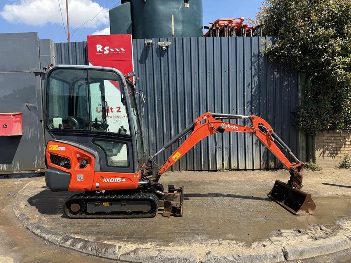 Used Kubota KX016-4 1.6t Mini Excavator