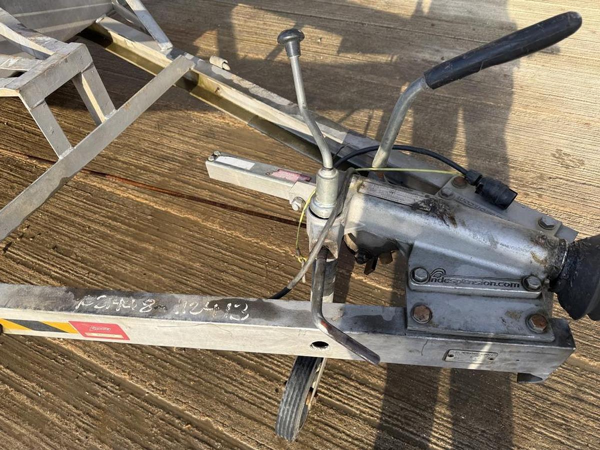 Used Indespension AD2000 2.7t Plant Trailer