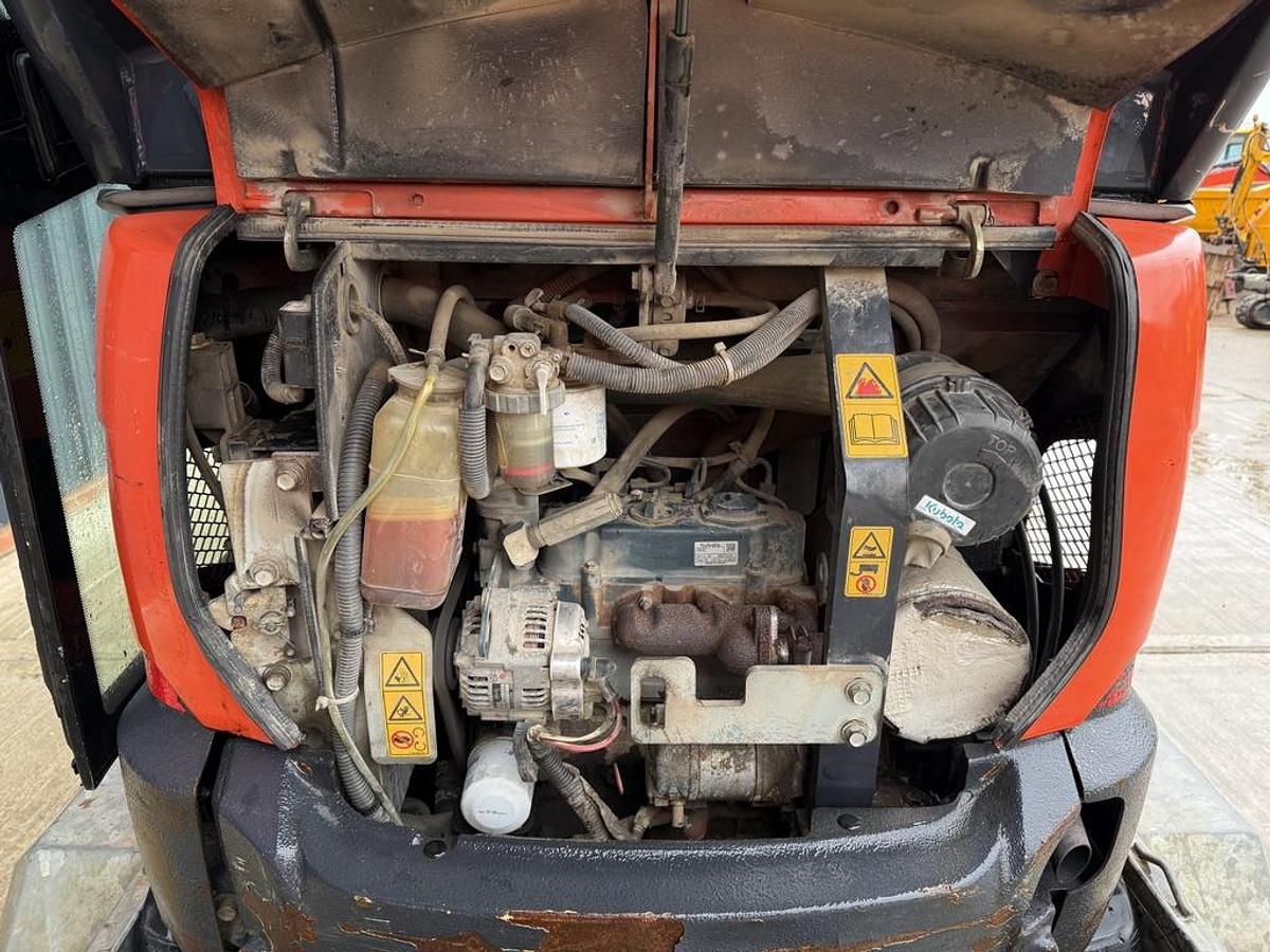 Used Kubota KX019-4 1.9t Mini Excavator + Breaker + Trailer