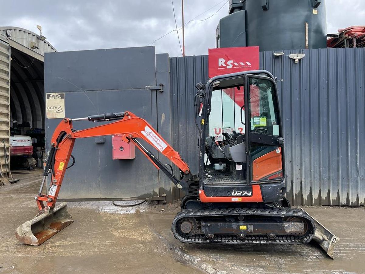 Used Kubota U27-4 2.7t Mini Excavator
