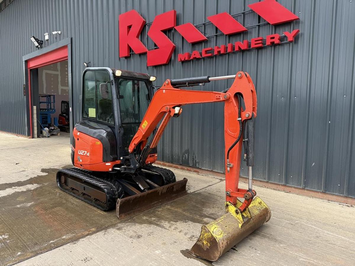 Used Kubota U27-4 2.7t Mini Excavator