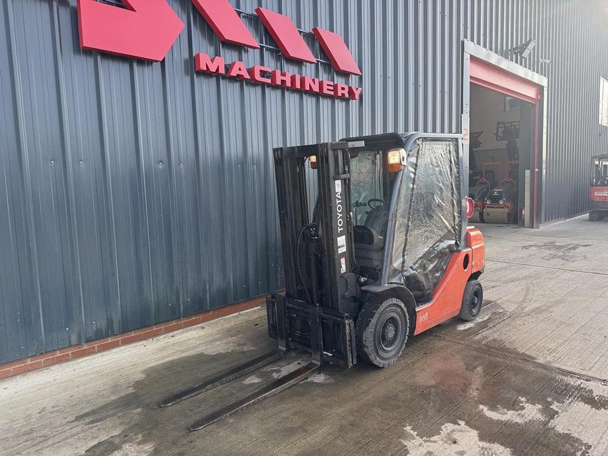 Used Toyota Tonero 2.5t LPG Forklift