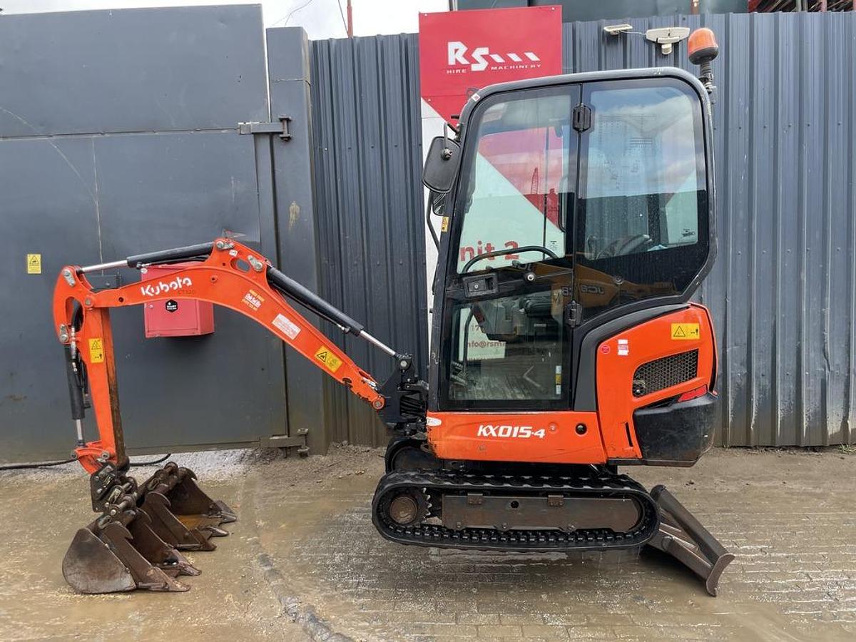 Used Kubota KX015-4 1.5t Mini Excavator