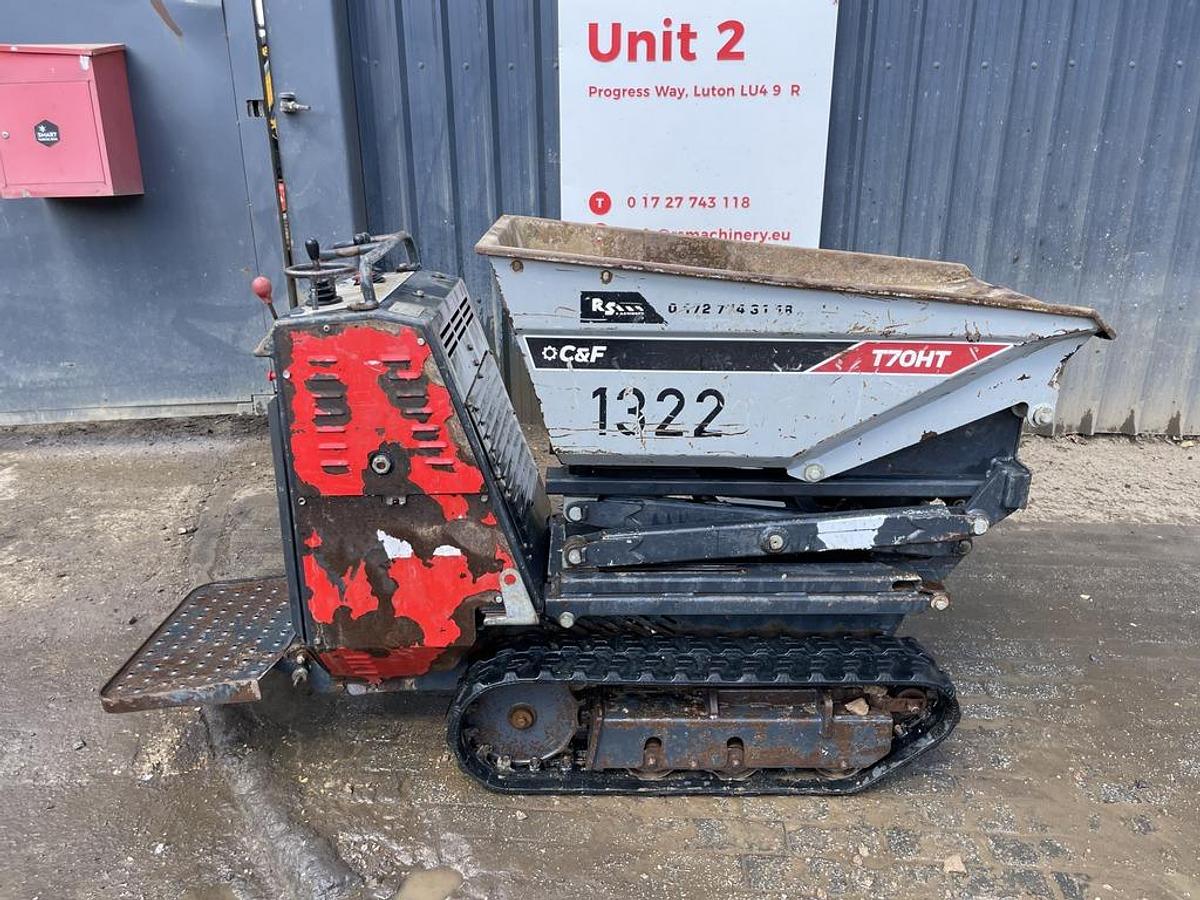 Used C&F T70 HT 600 Kg Mini Dumper