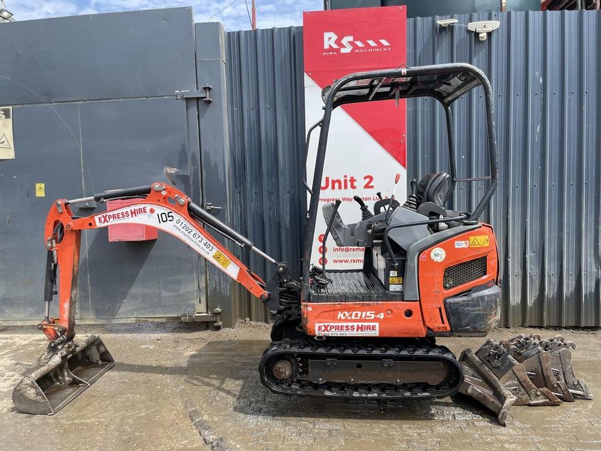 Used Kubota KX015-4 1.5t Mini Excavator