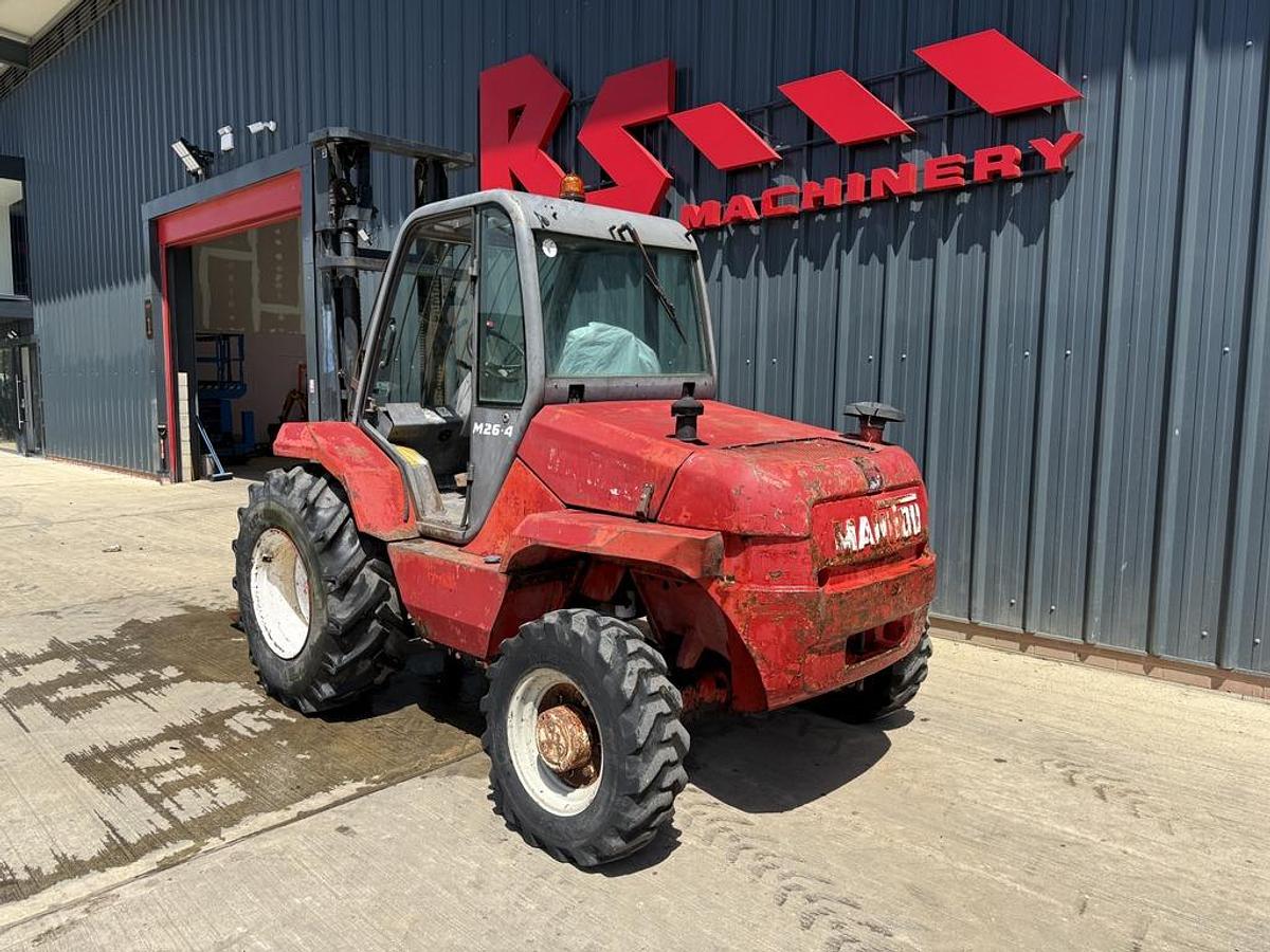 Used Manitou M26-4 2.6t Rough Terrain Forklift
