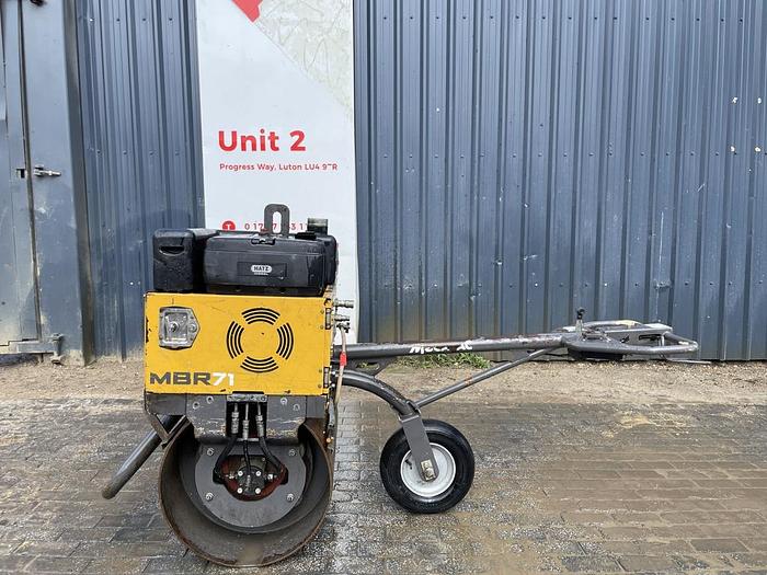 Used Mecalac MBR71 HD Single Drum Roller
