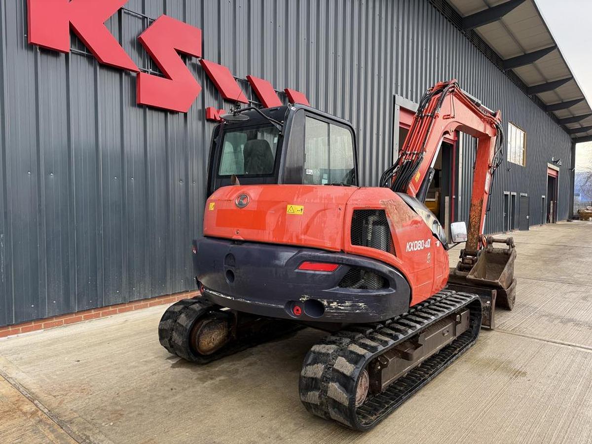 Used Kubota KX080-4 8t Mini Excavator
