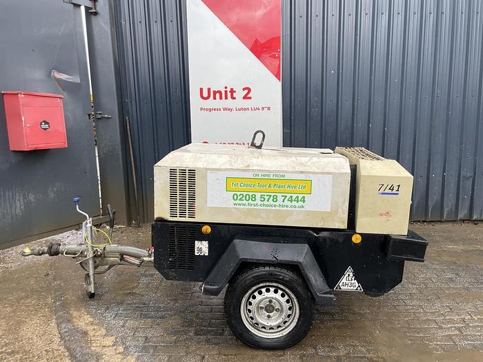Used Doosan 7/41 4.0 m3/min Compressor