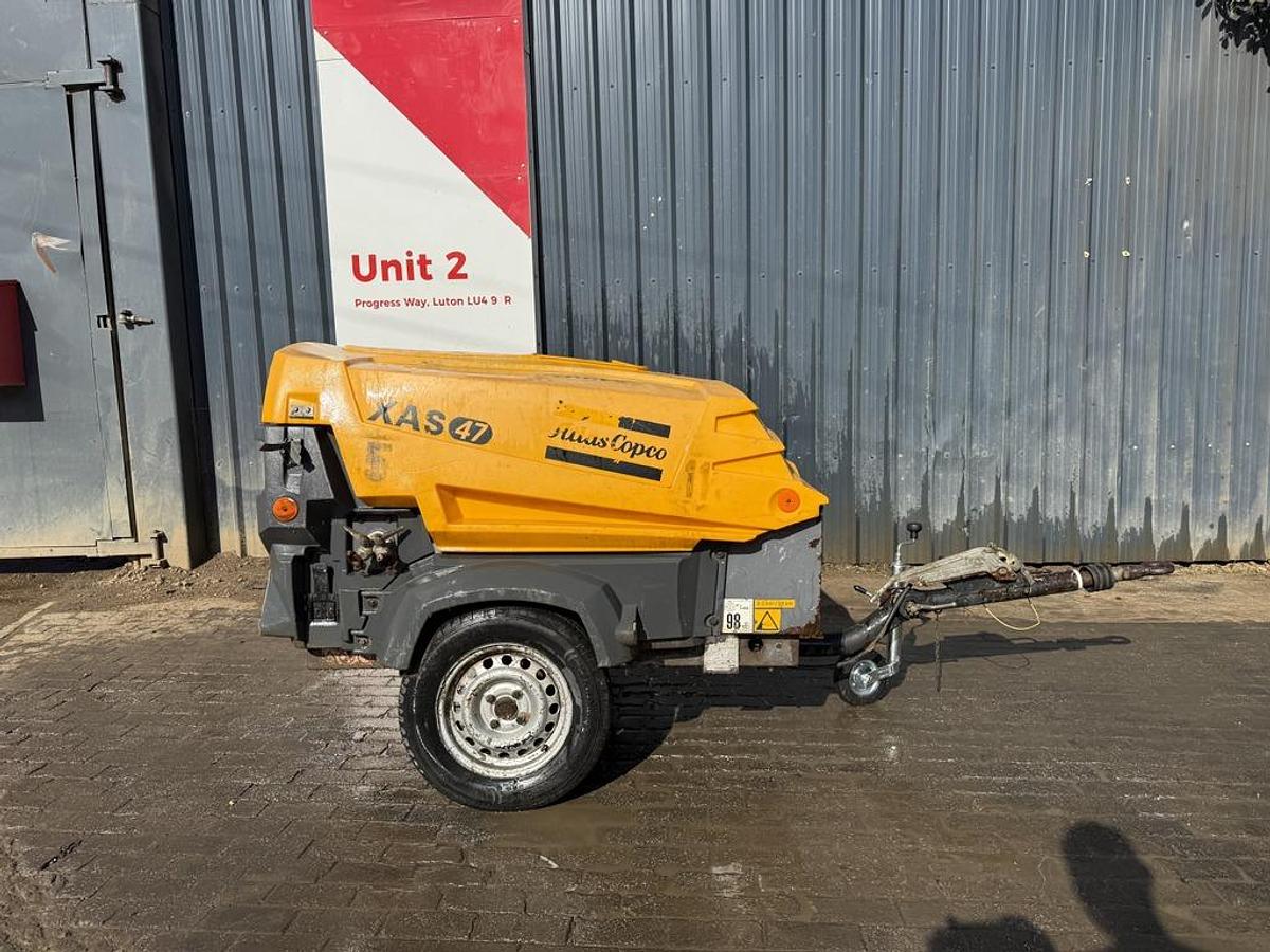 Used Atlas Copco XAS47 2.5 m3/min Compressor