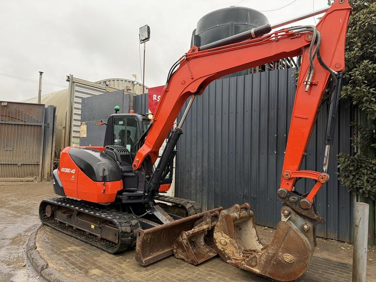 Used Kubota KX080-4 8t Mini Excavator