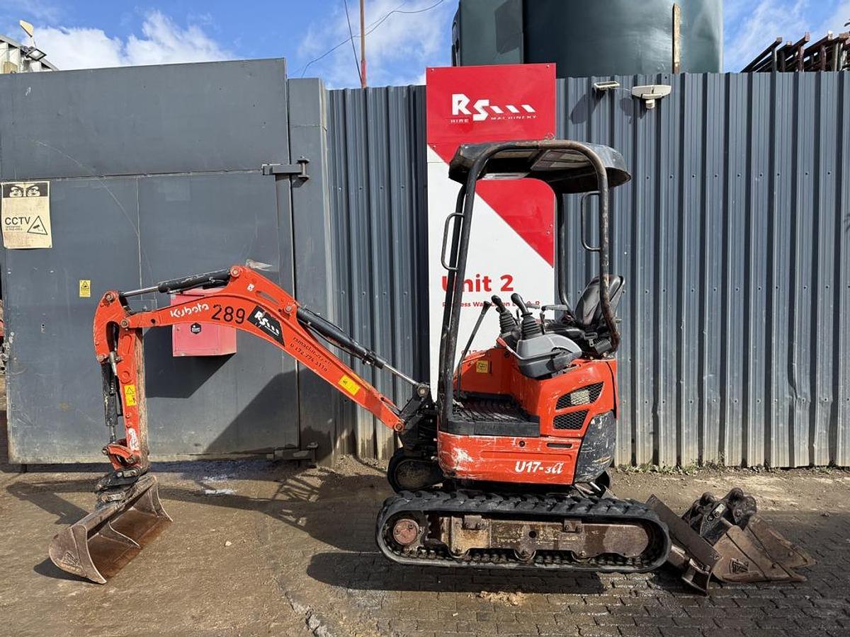 Used Kubota U17-3 1,7t Mini Excavator