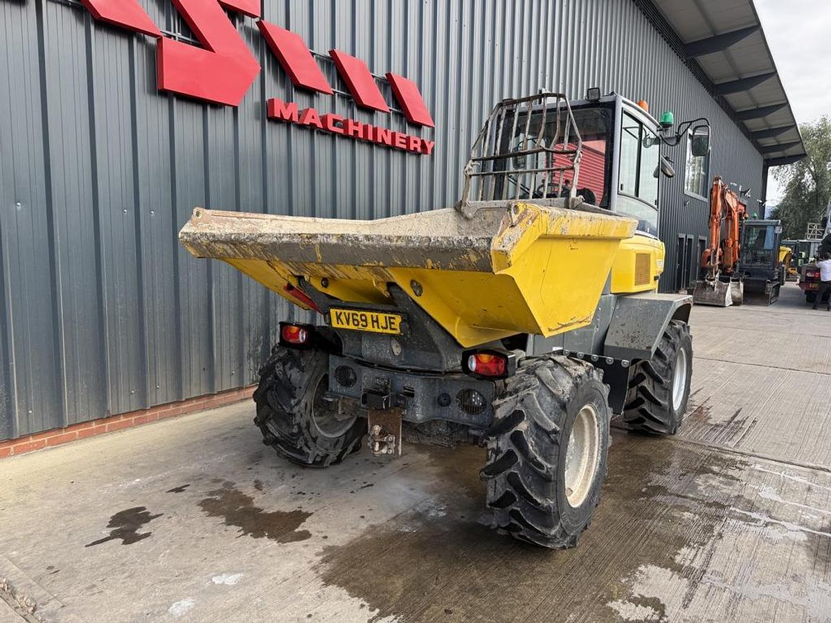 Used Wacker Neuson DV60 6t Dual View Swivel Dumper