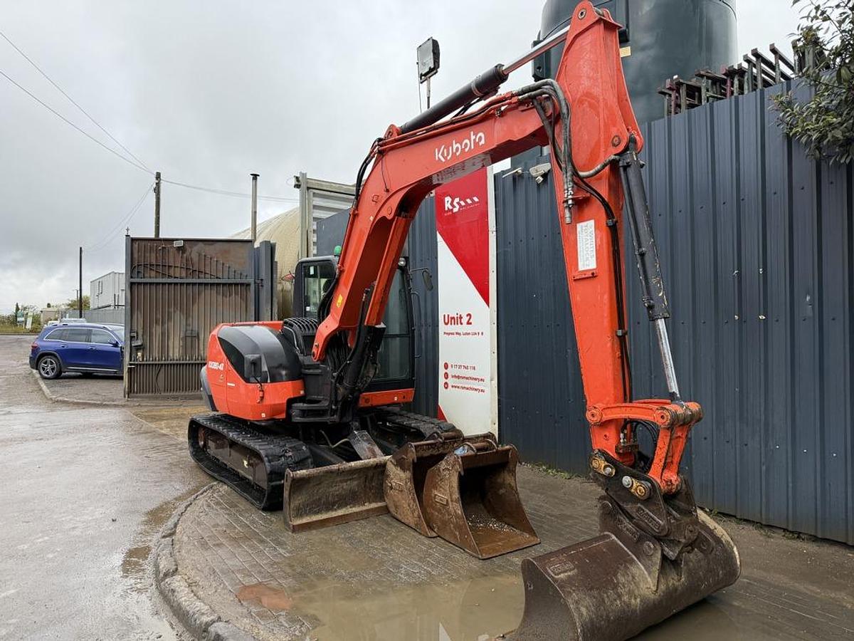 Used Kubota KX080-4 8t Mini Excavator