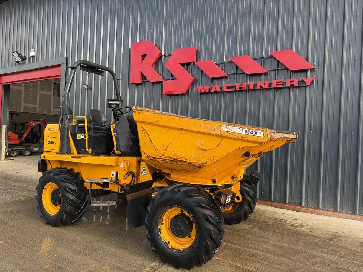 Used JCB 6T-1 ST 6 Ton Swivel Dumper