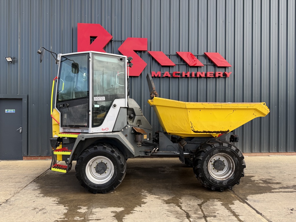 Used Wacker Neuson DV60 6t Dual View Swivel Dumper