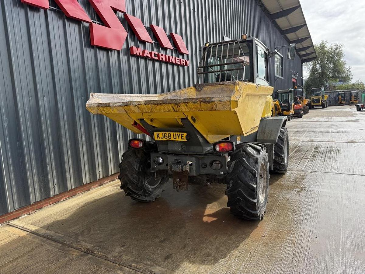 Used Wacker Neuson DV60 6t Dual View Swivel Dumper
