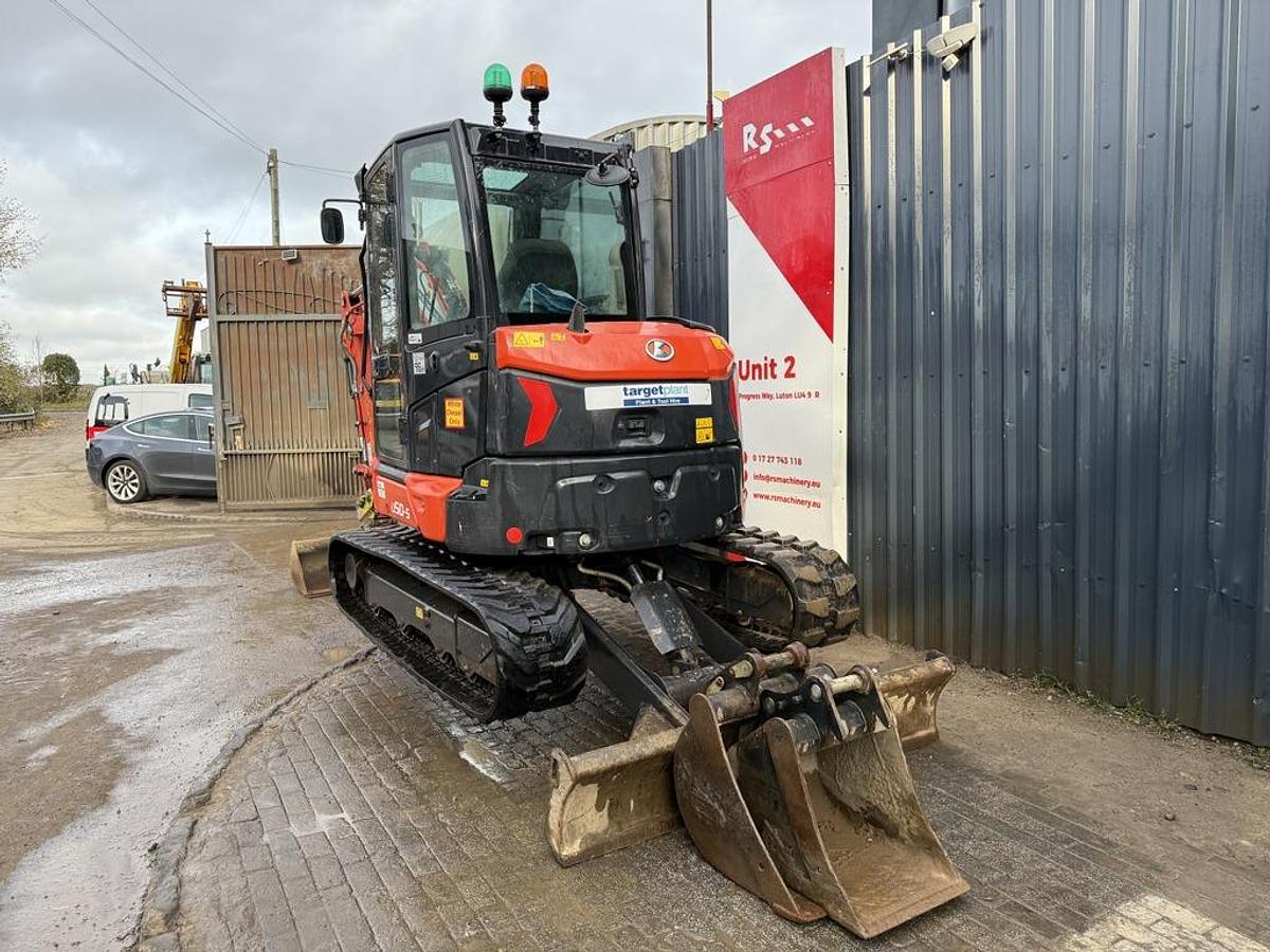 Used Kubota U50-5 5t Mini Excavator