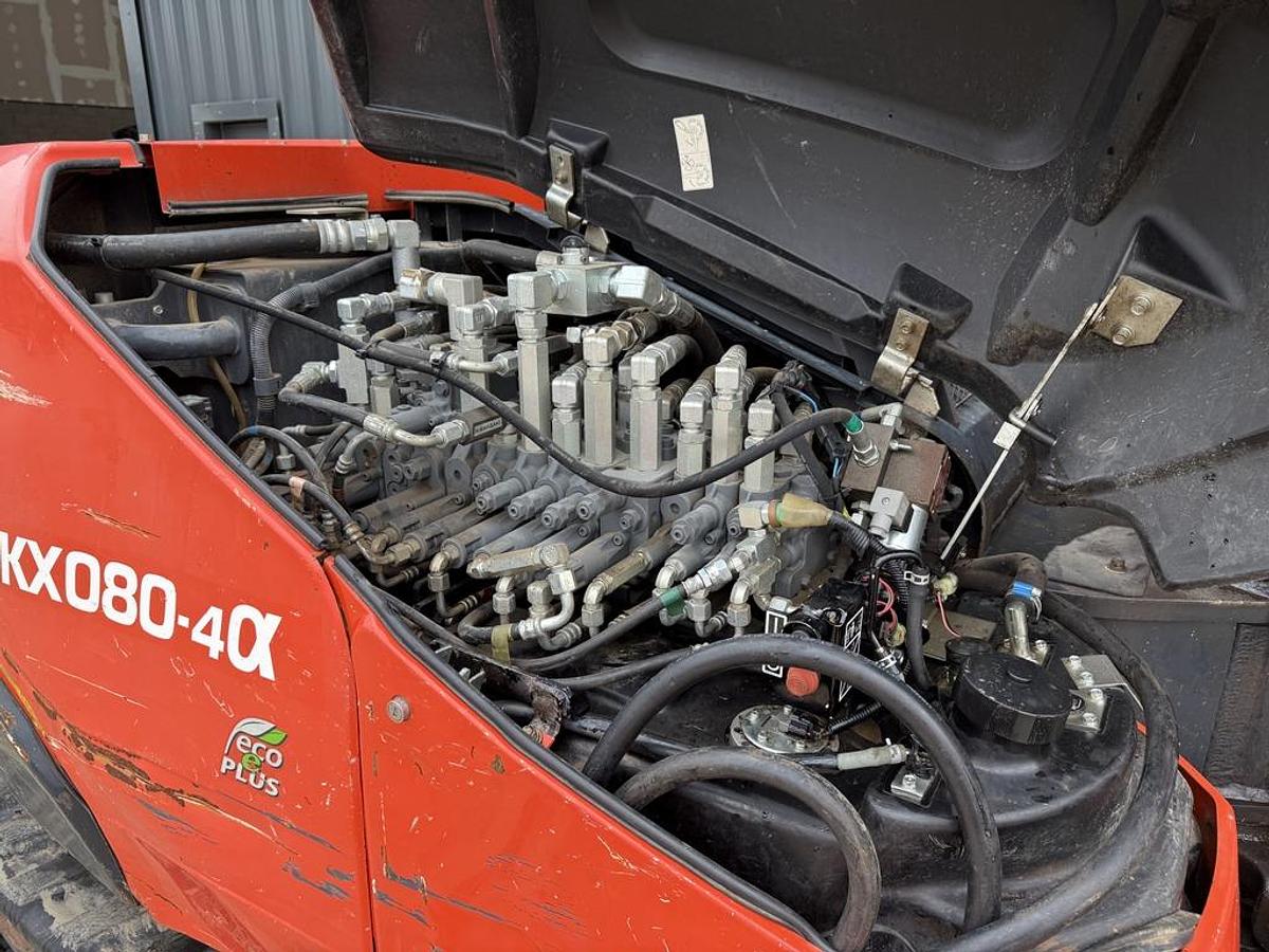 Used Kubota KX080-4 8t Mini Excavator