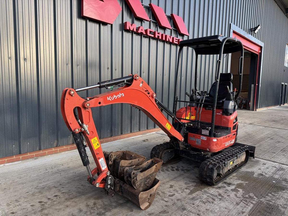 Used Kubota U17-3 1,7t Mini Excavator