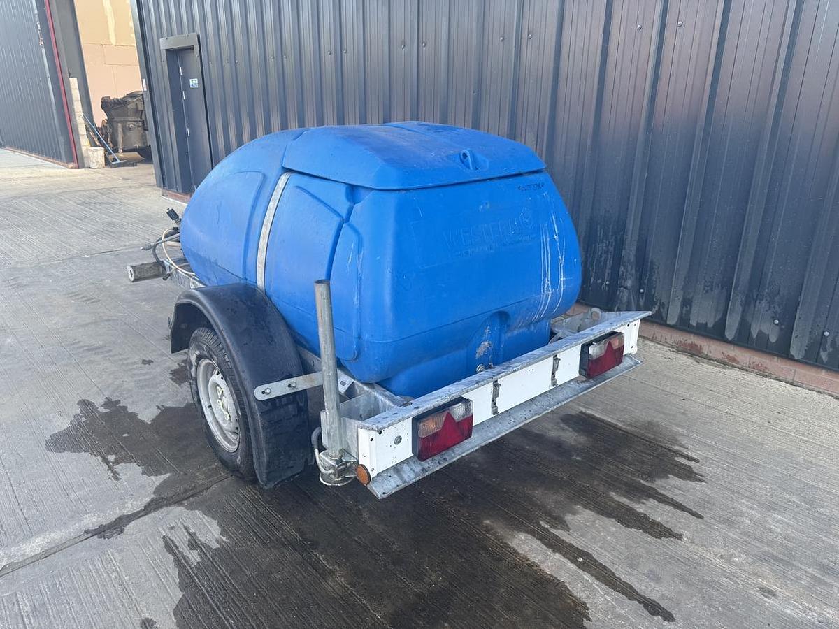 Used Western Global H250P 1,100L Highway Tow Pressure Washer Bowser