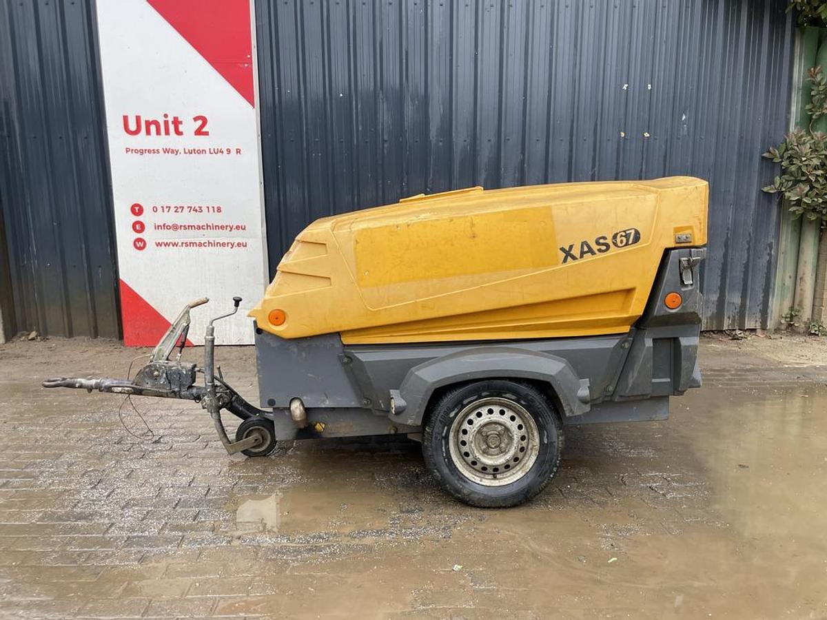 Used Atlas Copco XAS67 3.6 m3/min Compressor