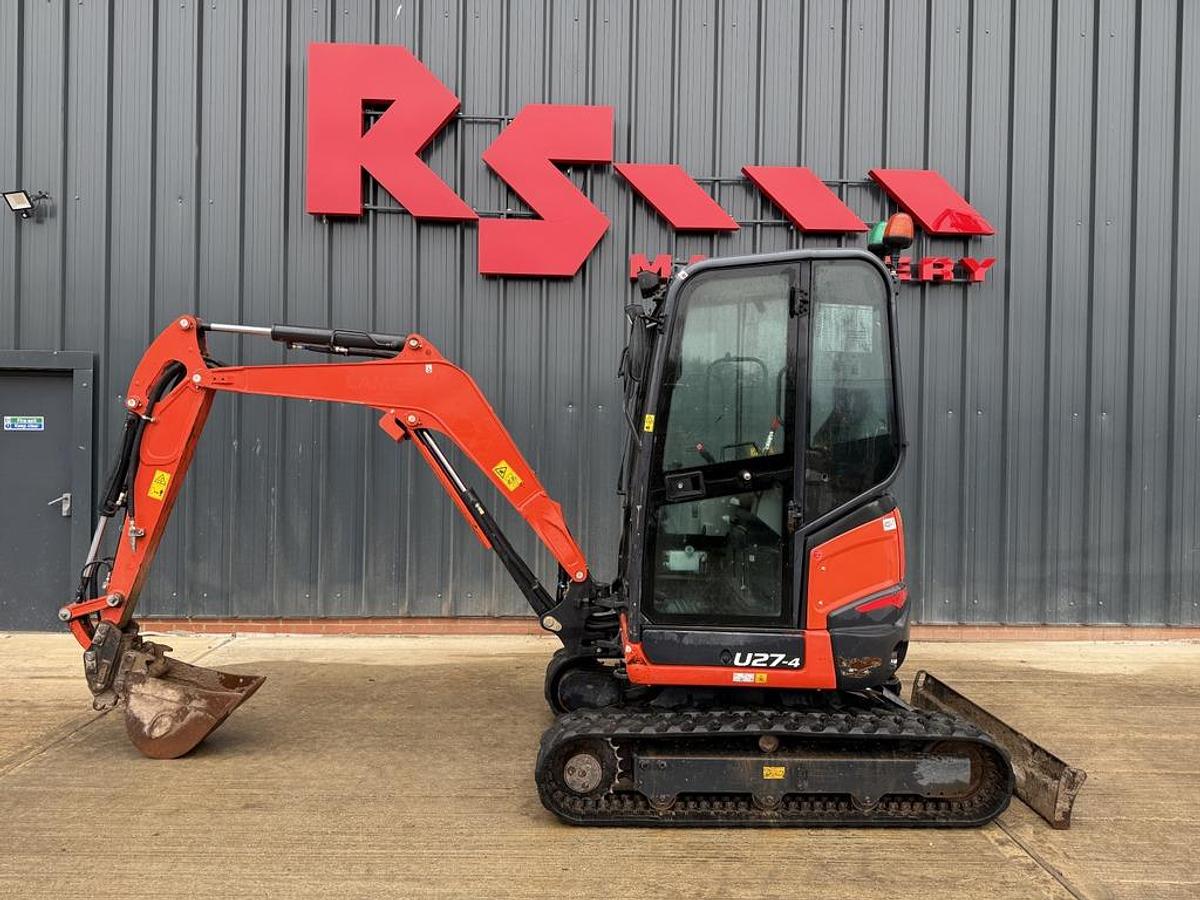 Used Kubota U27-4 2.7t Mini Excavator