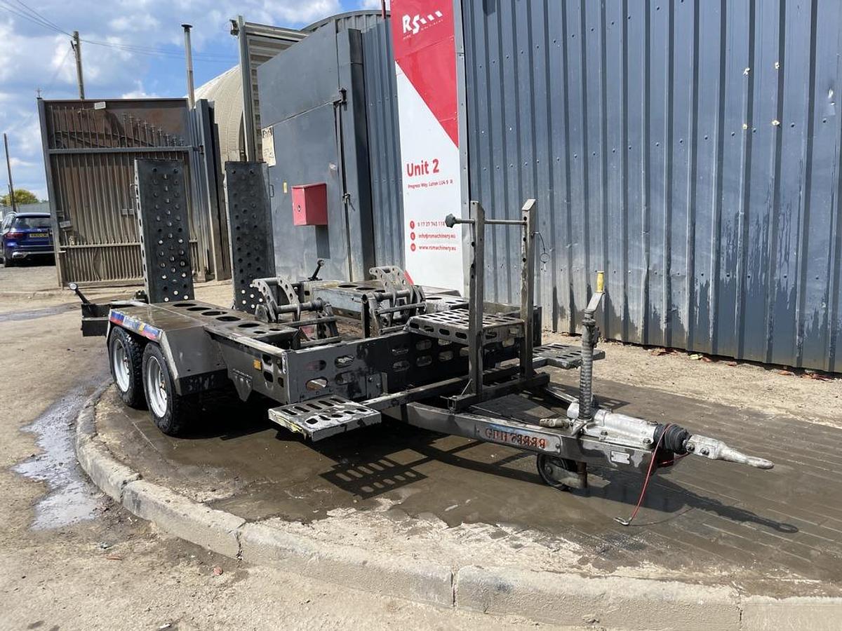 Used Indespension 3.5t Autoclamp Plant Trailer