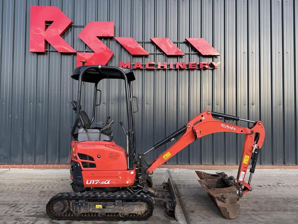 Used Kubota U17-3 1,7t Mini Excavator