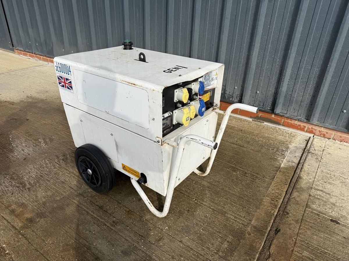 Used Stephill Generators SE6000 D4 6 kVA Diesel Generator