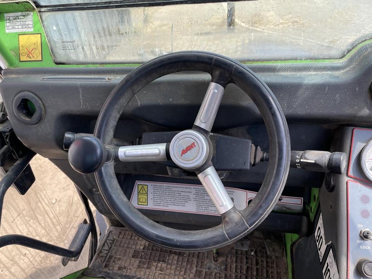 Used Avant 640 Articulated Telescopic Loader