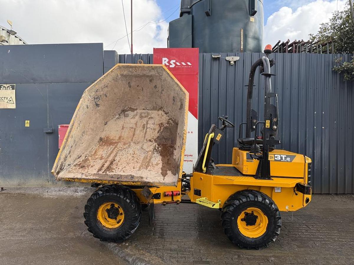 Used JCB 3T-2 ST 3 Ton Swivel Dumper