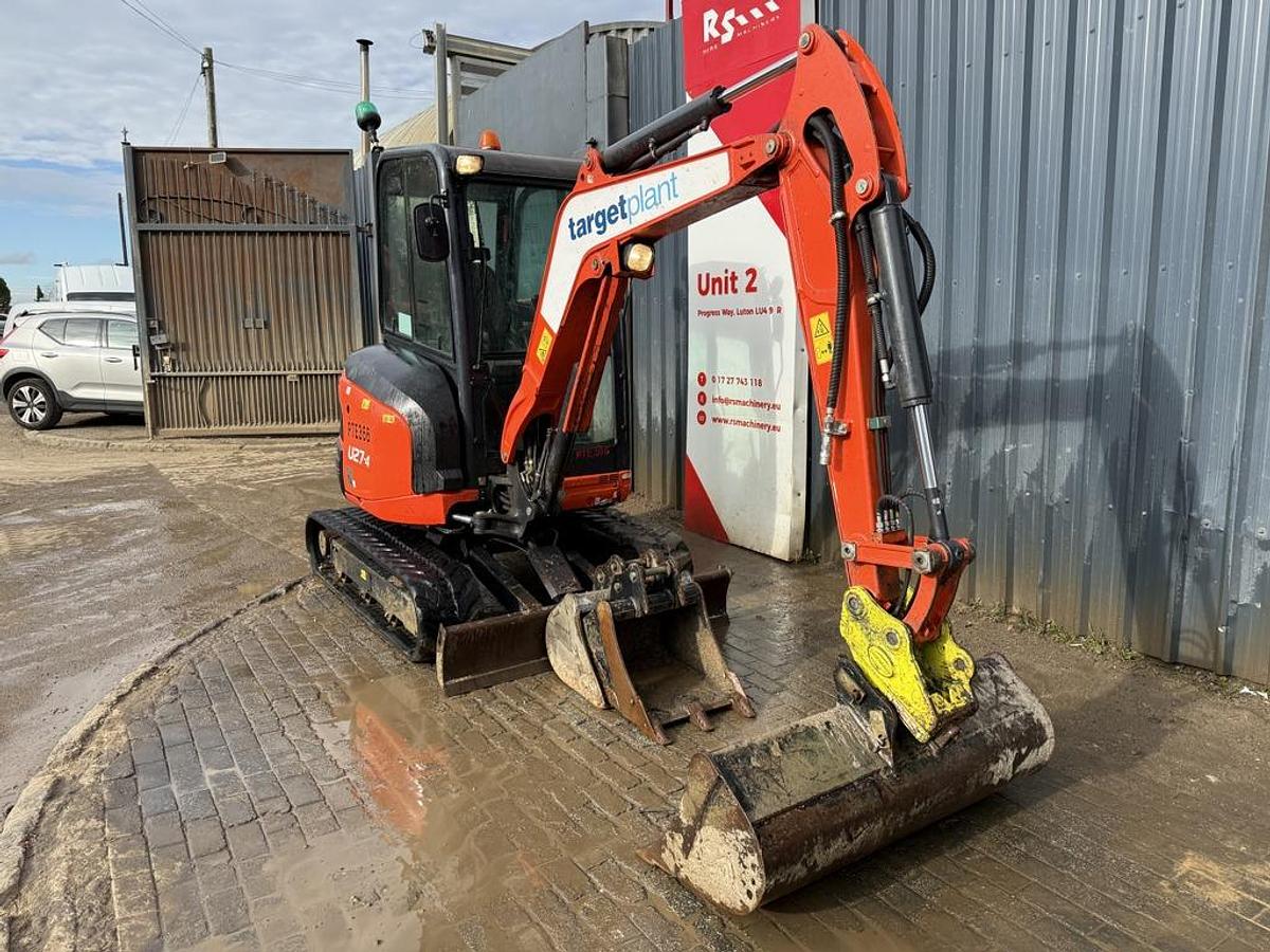 Used Kubota U27-4 2.7t Mini Excavator