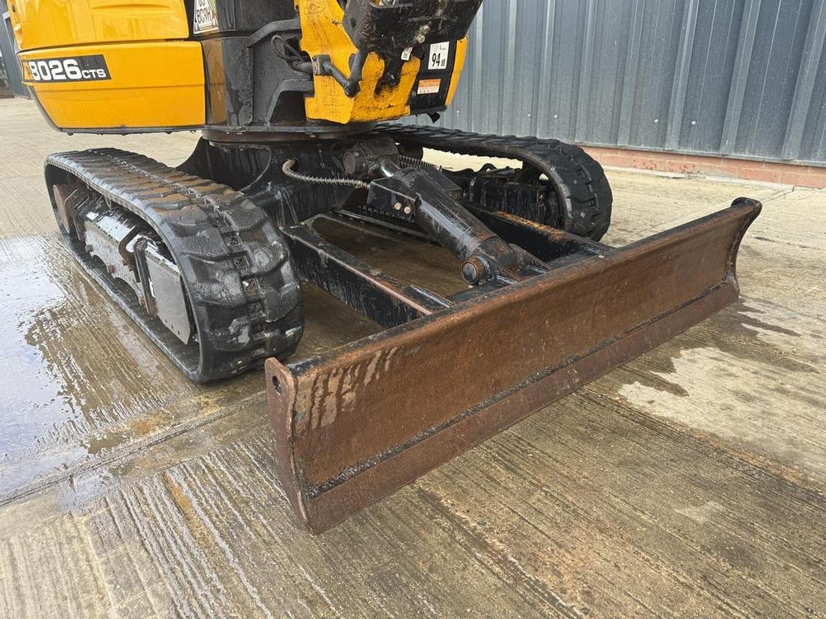 Used JCB 8026 CTS 2.8t Mini Excavator