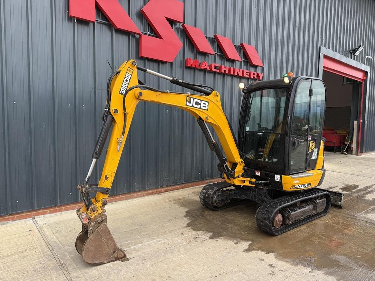 Used JCB 8026 CTS 2.8t Mini Excavator